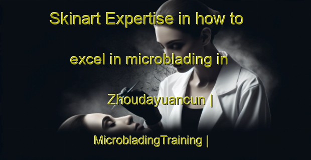 Skinart Expertise in how to excel in microblading in Zhoudayuancun | MicrobladingTraining | MicrobladingClasses | SkinartTraining-China